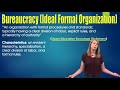 McDonaldization and Bureaucracy Concepts