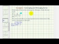 Understanding Series Convergence and Divergence