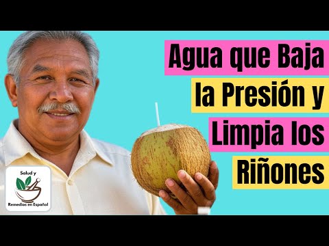 🟥 Limpia los Riñones y Controla la Presión Arterial de Forma Natural con Agua de Coco 🥥