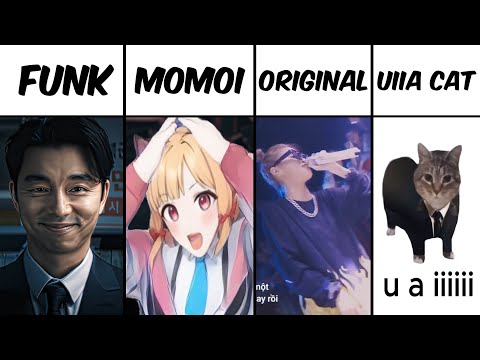 2 Phut Hon Original vs Funk vs Momoi vs Uia Cat