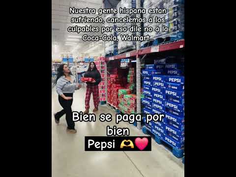 Bien se paga por bien, I love Pepsi 🫶❤️ #hispanosunidos #deportaciones #migrantes