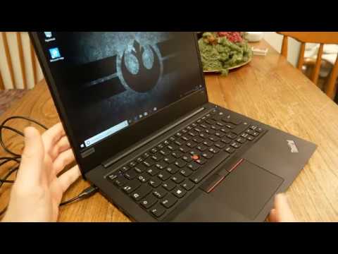 (GERMAN) Lenovo ThinkPad E480 einrichten und erster Eindruck
