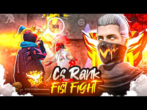 CS Ranked Only Fist Challenge 😈🌍 Comeback King 🔥 Garena Free Fire