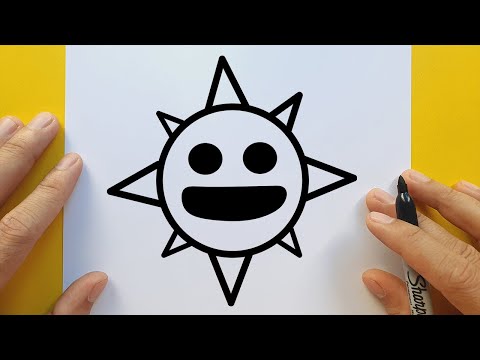 HOW TO DRAW SPRUNKI MR. SUN