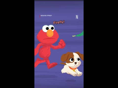Elmo gets a new nightlight! ⭐️💡 Sesame Street is now playing on Netflix!