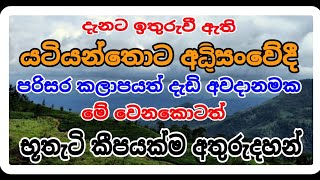 යටියන්තොට අධිසංවේදී පරිසර කලාපය දැඩි අවදානමක, භූතටි අතුරුදහන්,,,, #siwhelatv #history