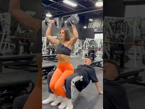 Try this technique on your gym crush 🤪 #shortsfeed #funny #gym #gymhumor