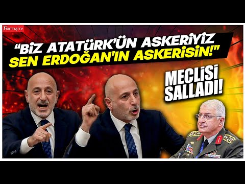 CHP'li Ali Öztunç AKP'li Bakanları Meclise Geldiğine Bin Pişman Etti! "Siz Erdoğan'ın Askerisiniz!"