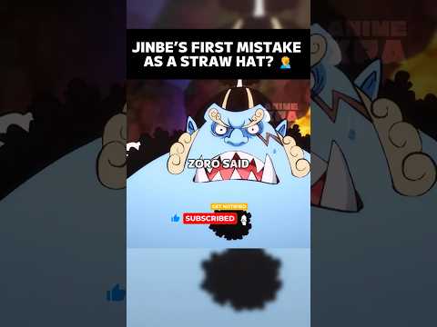 Jinbe really thought Zoro would bring him back... ๐ญ #Jinbe #Luffy #Zoro