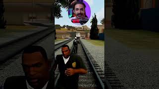 پلیس‌های GTA در مقابل قطار چه می‌کنند؟