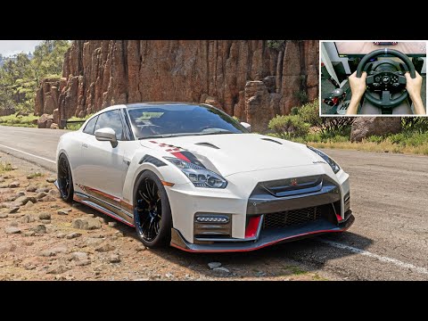 1000HP Nissan GT-R NISMO R35 - Forza Horizon 5 | Thrustmaster T300RS gameplay