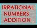 Understanding Irrational Numbers Operations