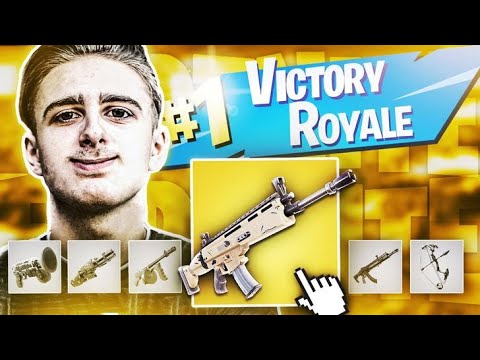 JE FAIS TOP 1 AVEC TOUTES LES ARMES MYTHIQUES : LA SCAR ( J'AI LE SEUM )