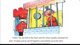 Blossoms book 6, The Adventurous Clown , Textbook reading 3 ,