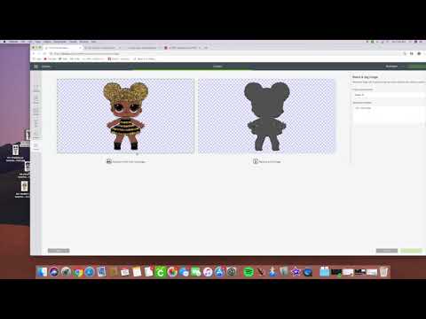 LOL Dolls Print and Cut on Cricut Design Space