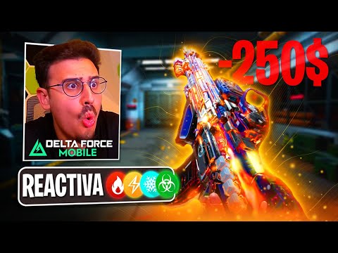 CONSEGUÍ la PRIMERA LEGENDARIA REACTIVA de DELTA FORCE MOBILE [FUEGO]