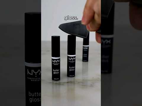 What's the record for smallest amount of cake used in a cake?!? ‎@nyxcosmetics  #cake #isitcake