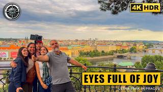 Finding Pure Joy in Prague | Letná Park Walking Tour 4K