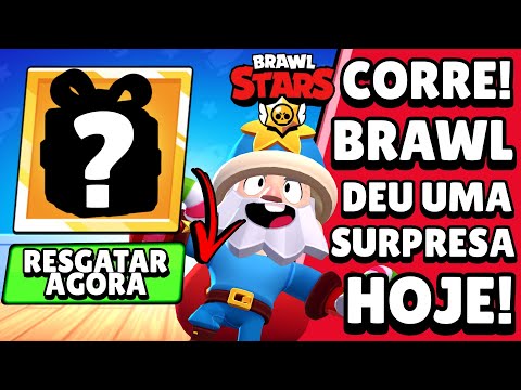 NOTÍCIA! BRAWL STARS FEZ UMA SURPRESA HOJE! RESGATE AGORA!