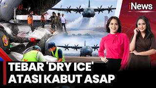 3,2 TON DRY ICE DITEBAR DI LANGIT PALEMBANG! Dikerahkan Lawan Kabut Asap | iNews Siang (22/10)