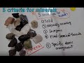 Mineral Identification and Properties