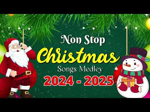 Best Non Stop Christmas Songs Medley 2025 🎄🎁  Top Christmas Songs of All Time 🎅🏼🎄