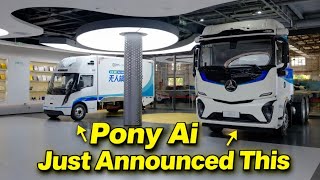 Pony Ai Just Made A Massive Announcement, To Ensure Massive Growth.  #Ponyai