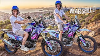 ON TRAVERSE MARSEILLE EN TENERE 700 ! (La police nous arrête…) Motovlog #1