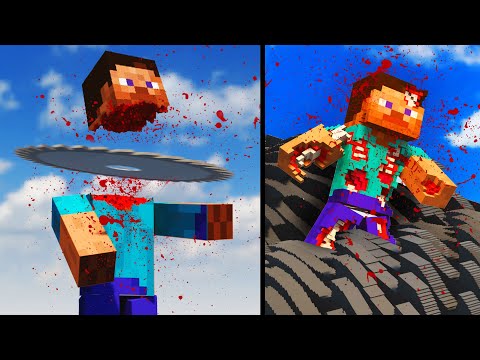 Can Steve Survive? / Upgrading Steve's Armor Until He Survives! ๐ฑ FULL MOVIE