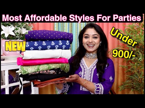 Under 900/- Amazon Kurta set partywear / Banarasi Suit, Saree Haul shopping with Vaishali Mitra