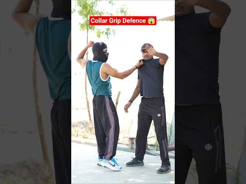 Collar Grip Defence 😱🥋 #selfdefense #judo #selfdefence #viral #explore
