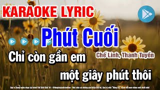 Phút Cuối - Chế Linh, Thanh Tuyền | Thế Giới Giải Trí | Karaoke Hát Theo