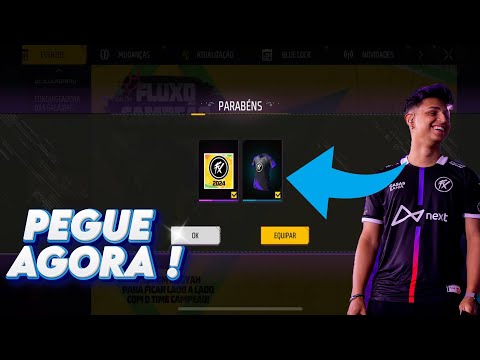 CORRE ! COMO PEGAR CAMISA DO FLUXO EMOJI CODIGUINS E MAIS NO FREE FIRE