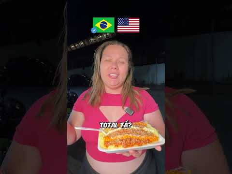 Hot dog brasileiro vs o americano