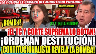 ¡DELI4 EN JAQUE! CORTE SUPREMA Y EL TC SEPULTA SUSPENSIÓN Y ORDENA REINSTALAR A BENAVIDES YA