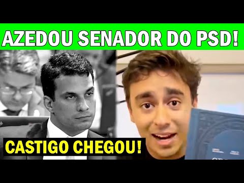 CASTIGO para SENADOR do PSD CHEGOU ao MEXER com o NIKOLAS e saiba o que deu pra ele dessa vez por...