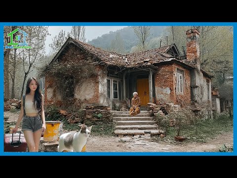 Renovando una casa antigua con su abuela:Una niña genio convierte un espacio rural en un nuevo hogar