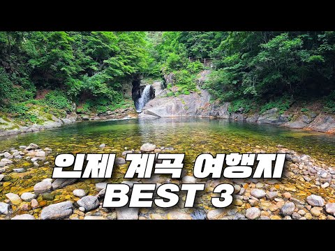 🌊서울 근교 2시간! 인제에서 만나는 환상적인 계곡 피서지 BEST 3! 용소폭포부터 아침가리까지, 이건 진짜 찐입니다🔥