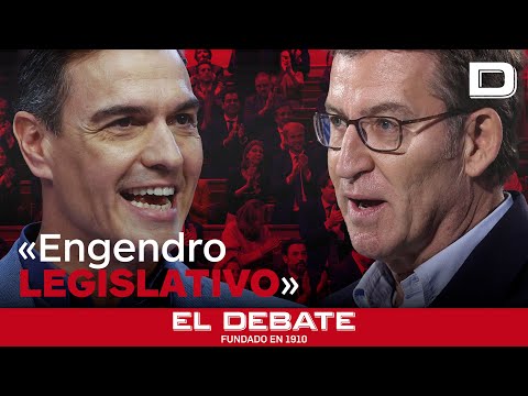 Feijóo carga contra el «delirio antidemocrático» de Sánchez