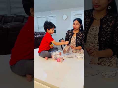 ఈరోజు నేను చేసిన PINATA CAKE || ఎలా ఉంది #shorts #short #cake #diy
