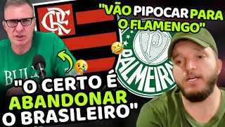 😬 PALMEIRENSES ESTÃO INCRÉDULOS COM O FLAMENGO NA COLA DO PALMEIRAS! "Os caras chegaram" kkk