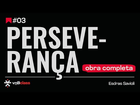PERSEVERANÇA |  #vnBclass 03