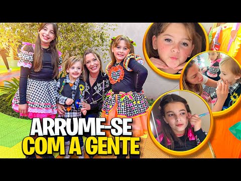 ARRUME - SE COM A GENTE PARA A 🤠 FESTA JUNINA🌽 * Dicas de Maquiagem & Looks Incríveis!🔥