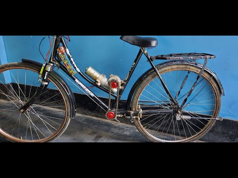 DIY Electric  Bike Using Car Power Steering Motor