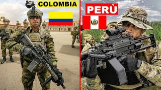 FF.EE. de Colombia vs FF.EE. de Perù ¿Cuáles son los más Letales?