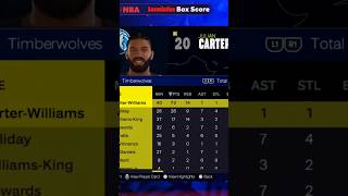 A Record in Points on Opening Night 73 Points!!!! for Julian Carter Williams #nba2k25 #nba2k