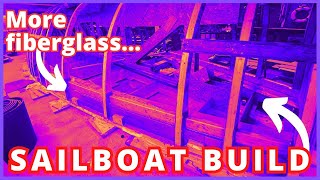 More fiberglassing and a trip - ep103 Project SeaCamel