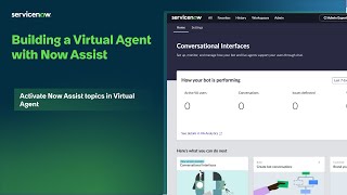 Virtual Agent | Build a virtual agent with Now Assist