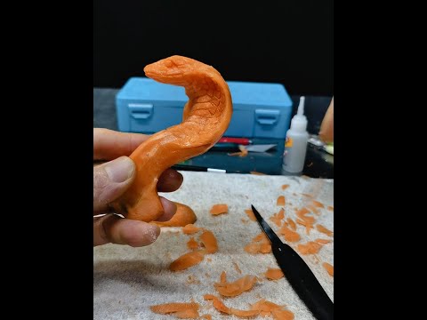 Creative art , Carving fruit make this