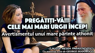 Pregătiți-vă!!! Cele mai mari urgii încep! Avertismentul unui mare părinte athonit